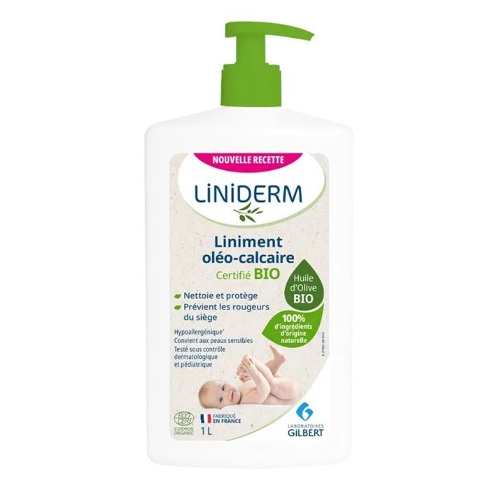 LINIDERM – Liniment oléo-calcaire 1L [certifié BIO]