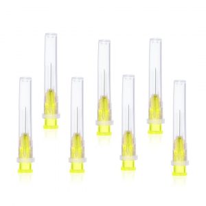 AIGUILLE 20G1 1/2 JAUNE NON STÉRILE - LOT DE 100